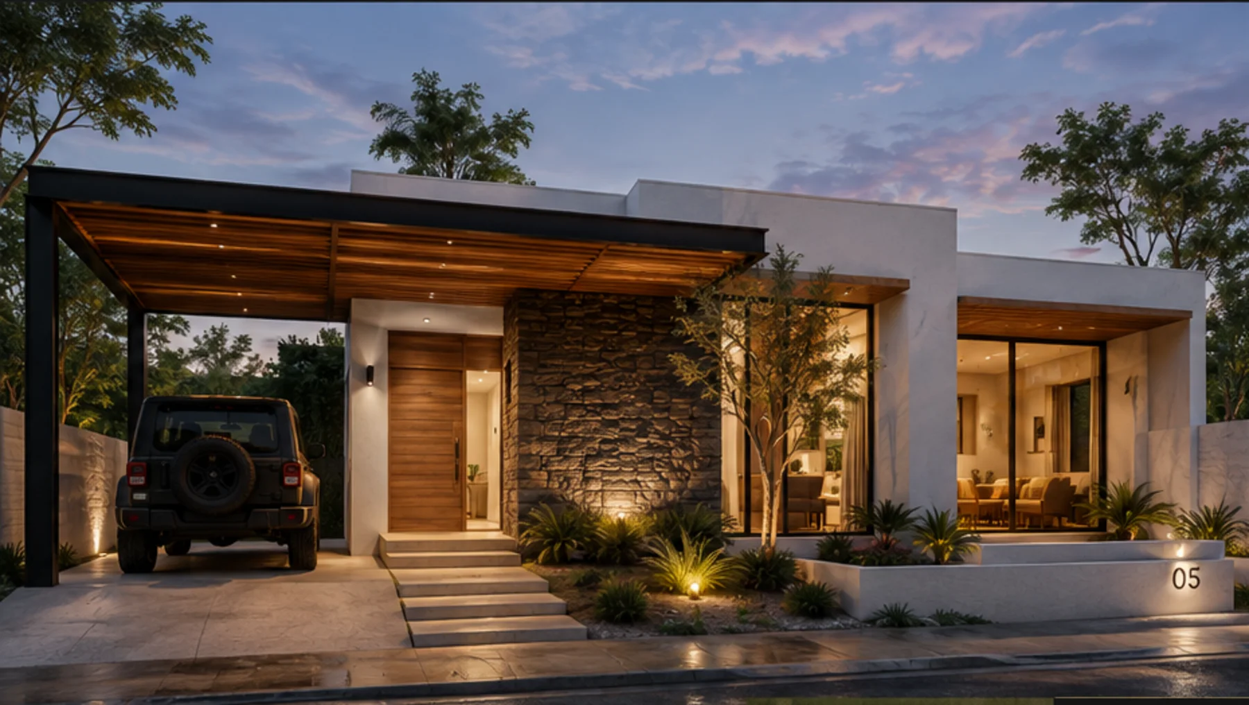 Arquitectura residencial contemporánea