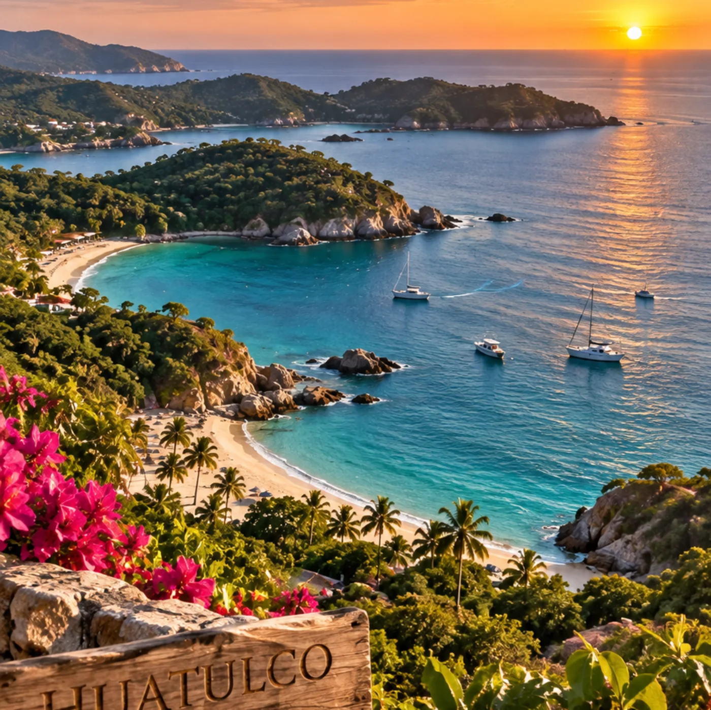 Paisaje de Huatulco